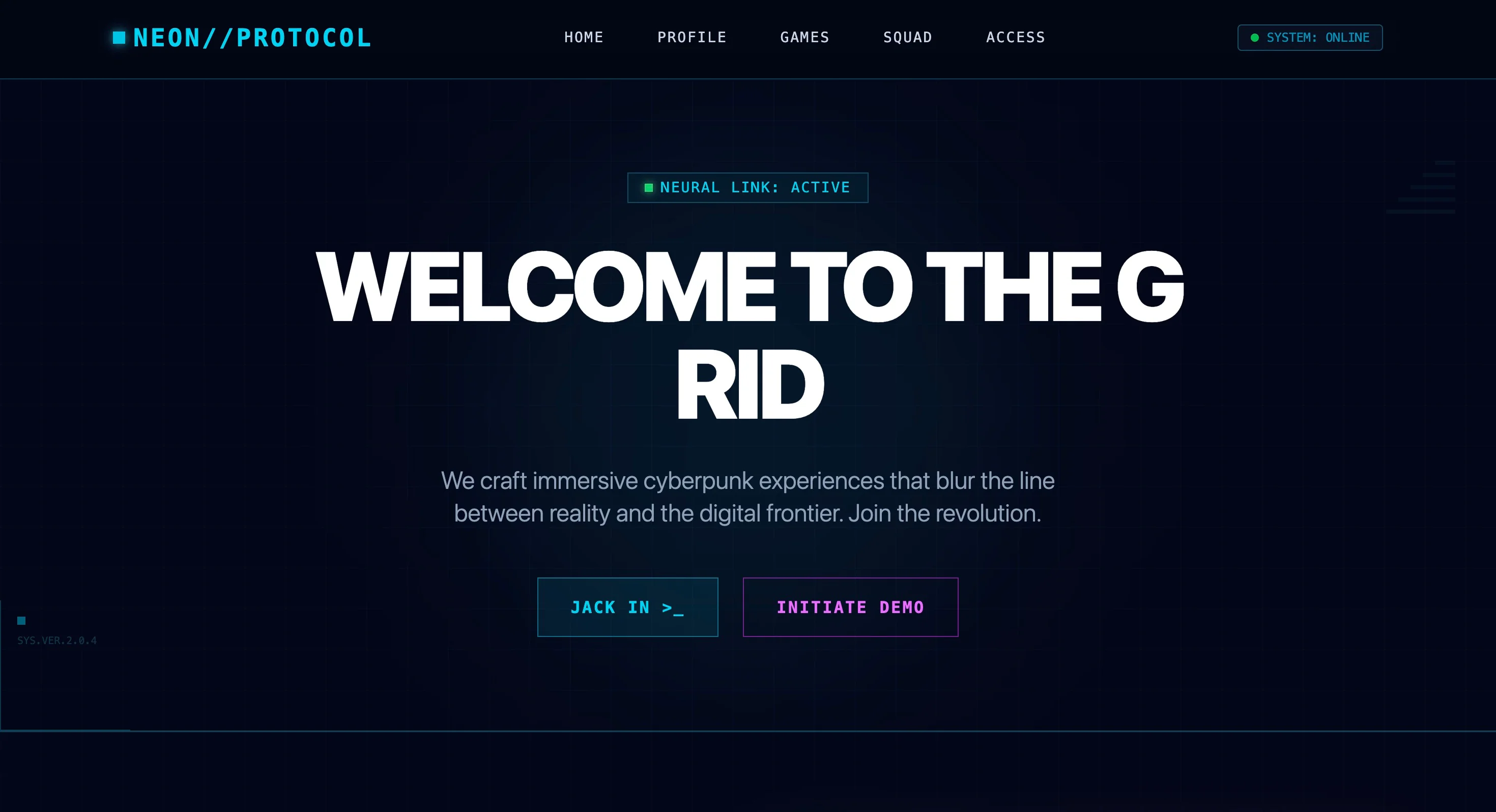 Cyberpunk Design Preview