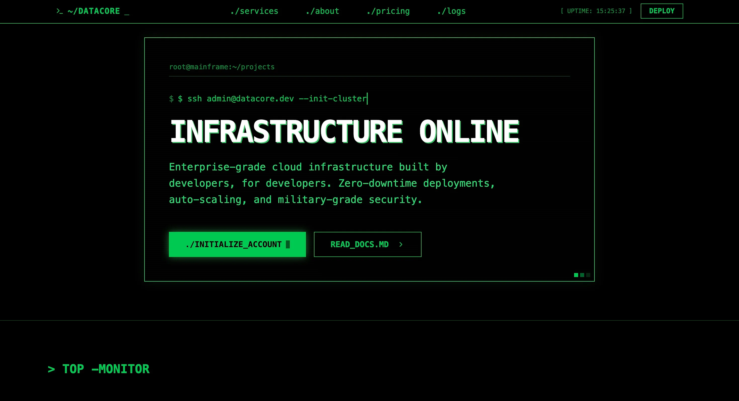 Terminal Design Preview